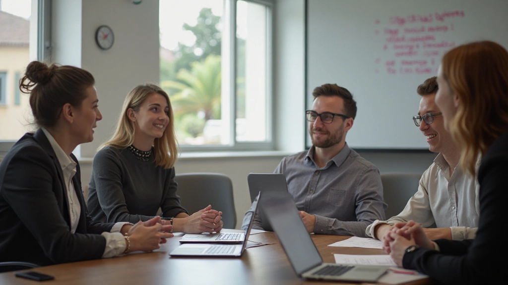 Persona escribiendo objetivos en un cuaderno con estructura SMART visible