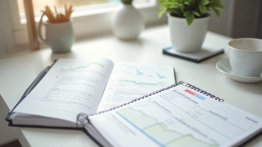 Profesional planificando objetivos con método estructurado en escritorio moderno